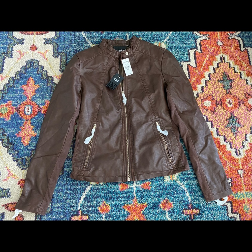 Express Minus the Leather Jacket